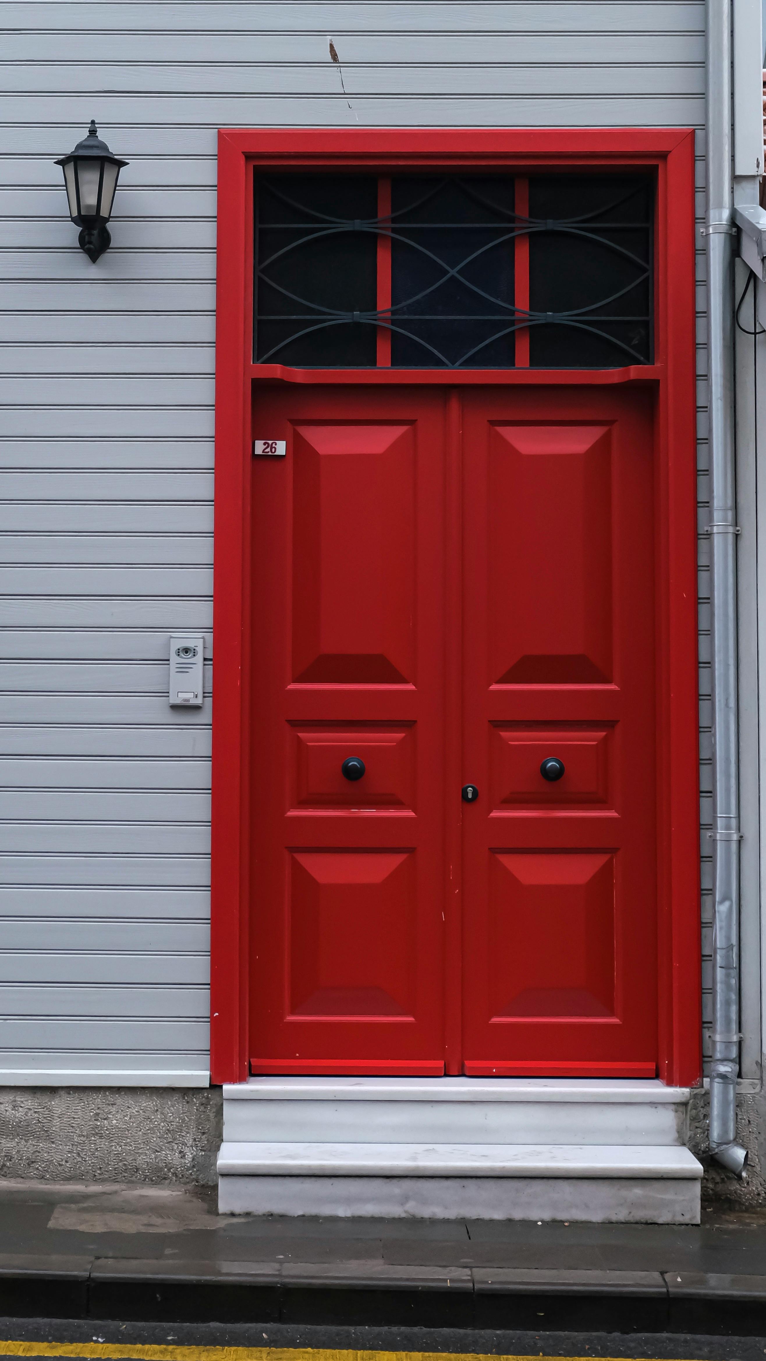 Entry door installation